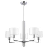 Подвесная люстра Crystal Lux Maestro SP-PL5 Chrome