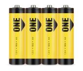 Батарейка солевая Smartbuy ONE R6/4S жёлтые (60/600)  (SOBZ-2A04S)