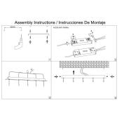 Потолочное основание Mantra Modular Light Florones 9385