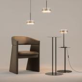 Настольная лампа Divinare Volturn 1243/06 TL-15