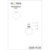 Плафон Mantra Andromeda 9346
