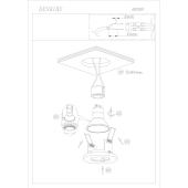Встраиваемый светильник Denkirs DK2031-WH