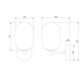 Бра Eurosvet Loona 60161