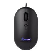 Мышь проводная бесшумная с подсветкой Smartbuy 328 черная (SBM328K) /40/