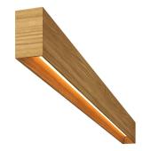 Подвесной светодиодный светильник Lumker Wooden W85-YASOL-125 ясень оливковый 004015