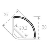 Профиль с рассеивателем SWG SF-3030 001138