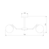 Подвесная люстра Eurosvet Frost 70154/6 хром