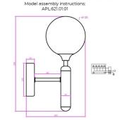 Бра Aployt Juda APL.032.01.32