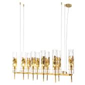 Подвесная люстра Crystal Lux Primavera SP10 Gold