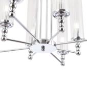 Подвесная люстра Crystal Lux Tomas SP8 D650 Chrome