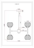 Подвесная люстра Moderli Arty V10805-8P
