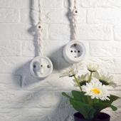 Ретро кабель Werkel витой трехжильный 1,5 мм черный W6453208 4690389165528