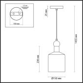 Подвесной светильник Odeon Light Bolli 4087/1