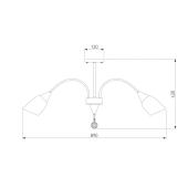 Потолочная люстра Eurosvet Ellene 30149/8 золото
