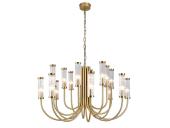 Подвесная люстра Newport 4558+4+4/C brass М0072096