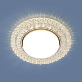 Встраиваемый светильник Elektrostandard 3027 GX53 CL прозрачный 4690389134012 Встраиваемый светильник Elektrostandard 3027 GX53 CL прозрачный 4690389134012