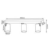 Спот Crystal Lux CLT 017CW3 L450 BL