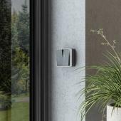 Выключатель двухклавишный с подсветкой Werkel Gallant графит рифленый W5020104 4690389164194