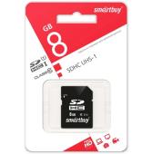 SDHC карта памяти Smartbuy 8GB Class 10