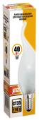 Лампа накаливания Jazzway E14 40W 2700K матовая 3321475