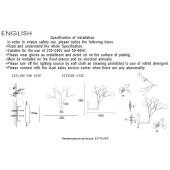 Бра Crystal Lux Evita AP9 White/Transparent