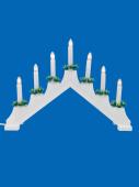 Фигурка «Новогодняя горка» 30х41см (UL-00007388) Uniel UDL-L7101-007/SWA/WW White Bridge