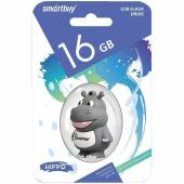 UFD 2.0 Smartbuy 016GB Wild series Гиппопотам (SB16GBHip)