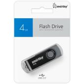 UFD 2.0 SmartBuy 004GB Twist Black-Grey (SB004GB2TWK)