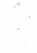 Подвесной светодиодный светильник Divinare Opal 5245/33 SP-10