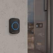 Звонок беспроводной Elektrostandard DBQ25M WL 36M IP44 чёрный 4690389146893