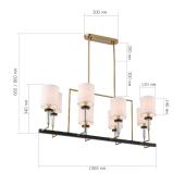Подвесная люстра ST Luce Veritas SL1404.338.08