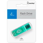 UFD 2.0 Smartbuy 004GB Glossy series Green (SB4GBGS-G)