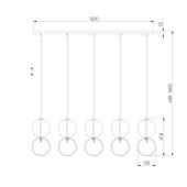 Подвесной светильник Wertmark Hedda WE454.01.103