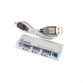 USB 2.0 Xaб Smartbuy 4 порта с магнитом SBHA6806 белый (SBHA-6806-W)