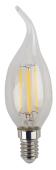 Лампочка светодиодная ЭРА F-LED BXS-9W-840-E14 9Вт филамент свеча на ветру белый свет