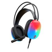 Игровая гарнитура Smartbuy VAULT, 50мм динамики, RGB-подсветка, рег.громкости, черная (SBHG-9770)