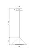 Подвесной светодиодный светильник Freya Ride FR5397PL-L3W