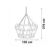Подвесная люстра Vitaluce V1837-8/18+12