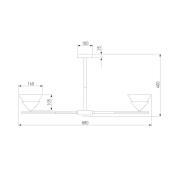 Потолочная люстра Eurosvet Rylee 70138/8 хром