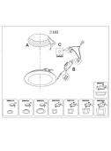 Встраиваемый светильник Lightstar Zocco LED 223184
