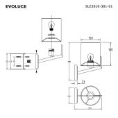 Настенный светильник Evoluce LINTON SLE3010-301-01