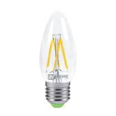 Лампа светодиодная LED-СВЕЧА-deco 5Вт Е14 4000К 450Лм прозрачная IN HOME