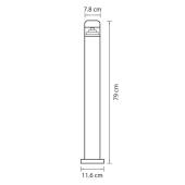 Уличный светодиодный светильник Lightstar Raggio 376707