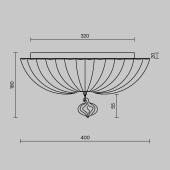 Потолочный светильник Newport 3105/PL