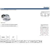 Встраиваемый светодиодный светильник Lightstar Zocco 224122