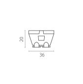 Внутренняя линза для серии Spira D85 мм, оптика 36G Lightstar Spira 074203