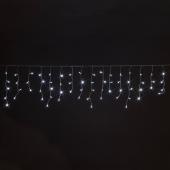 Новогодняя гирлянда Eurosvet Бахрома 1,8x0,6м 64LED белый 100-001