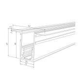 Шинопровод магнитный встраиваемый Elektrostandard Slim Magnetic 85086/00 4690389179075