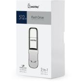 UFD 3.2 Gen.2 SmartBuy 512GB M5 Dual Type-C/Type-A, R/W 550/480MB/s (SB512GBM5)