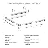 Торцевая заглушка для профиля TR3050-AL Denkirs TR3052-AL